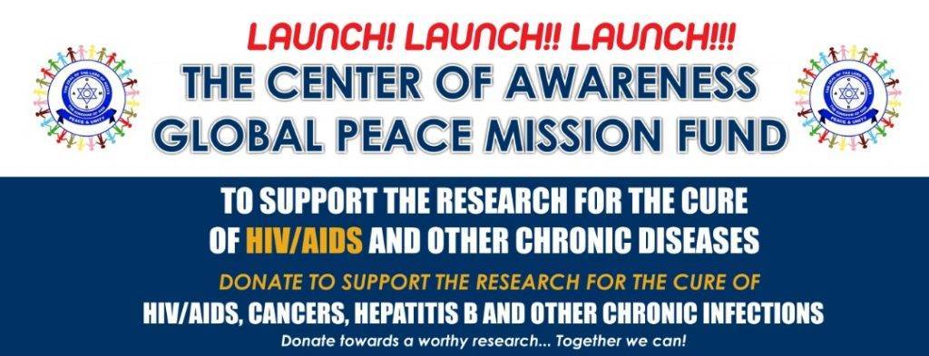 Read more about the article FUNDING FOR FURTHER RESEARCH IN GETTING CURE FOR HIV/AIDS AND OTHER CHRONIC DISEASES OUT OF COA DRUGS – PROJECT